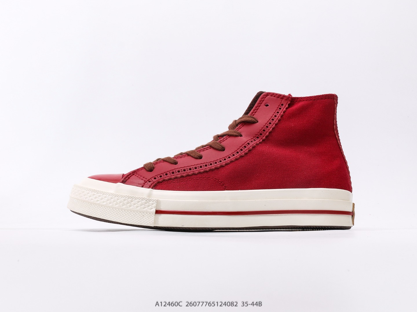 Converse Converse 1970s China Red Converse High Top Casual Board Shoes Talla: 35 36 36.5 37 37.5 38 