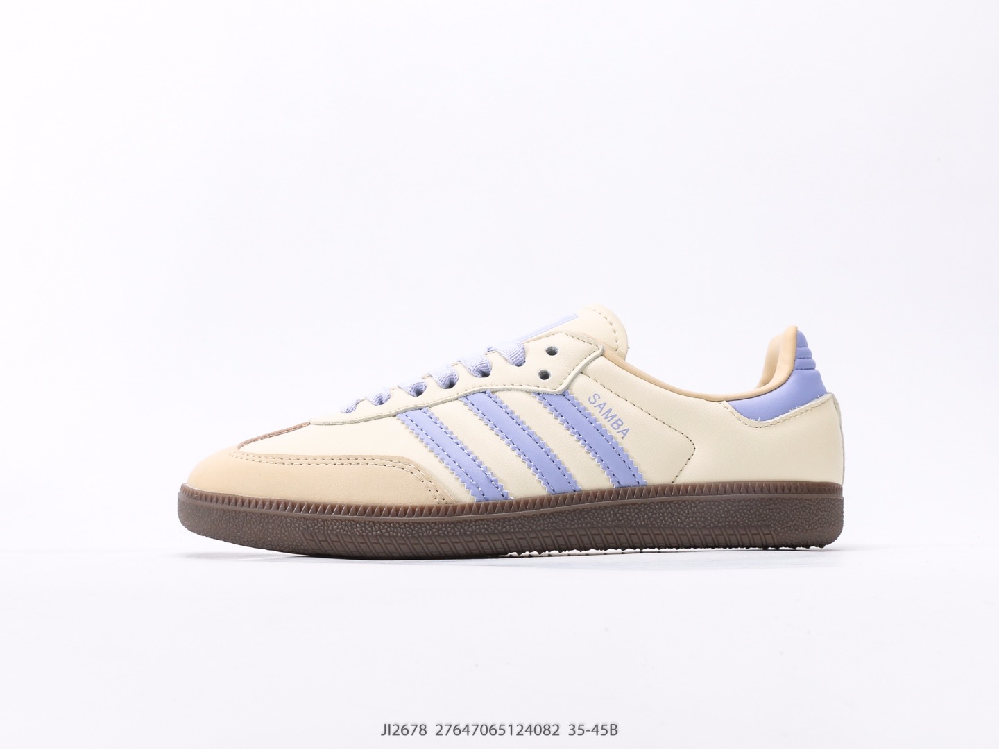 Adidas AD Original Samba OG Vintage Classic Lightweight Cricket Shoes Esta samba muestra una artesan