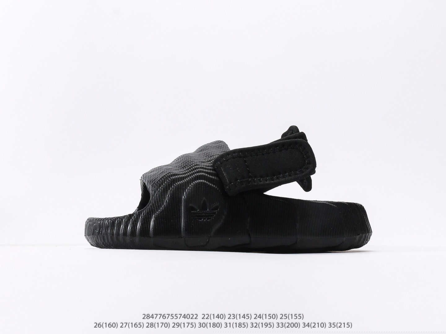 童鞋 阿迪达斯adidas露趾休闲运动鞋男女童百搭潮牌款凉鞋！夏天必入款！！注意：图下方显示为实际脚长，单位毫米[手工测量，可能存在5毫米左右的误差] #28477675574022-选品中心