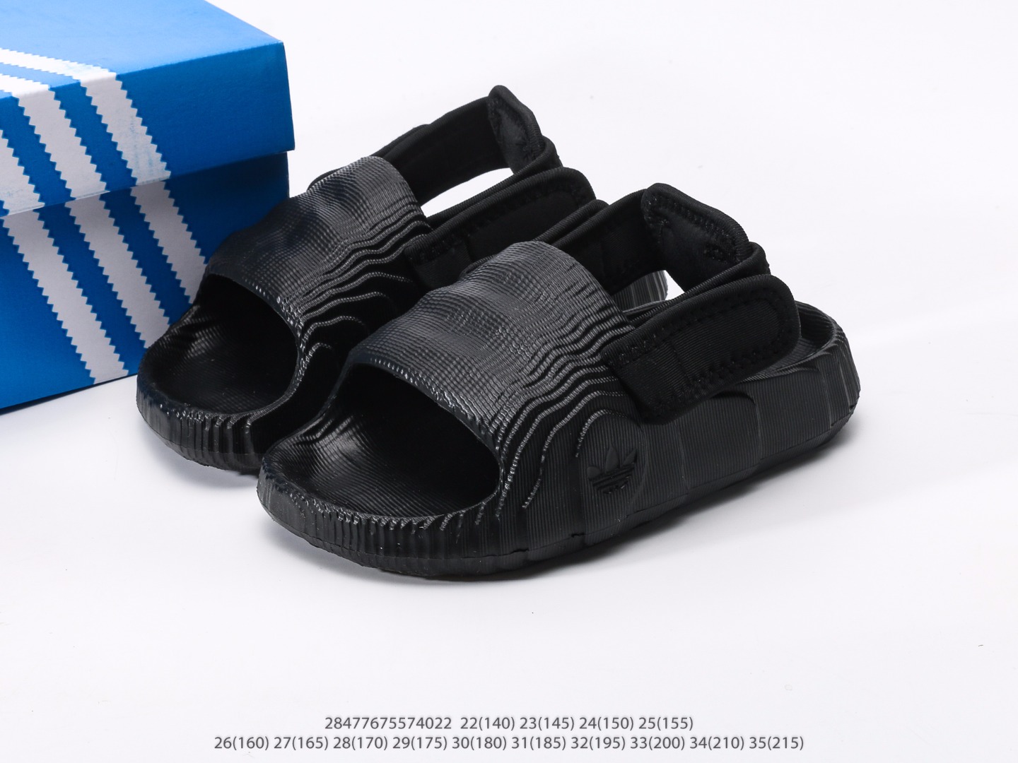 图片[9]-童鞋 阿迪达斯adidas露趾休闲运动鞋男女童百搭潮牌款凉鞋！夏天必入款！！注意：图下方显示为实际脚长，单位毫米[手工测量，可能存在5毫米左右的误差] #28477675574022-选品中心