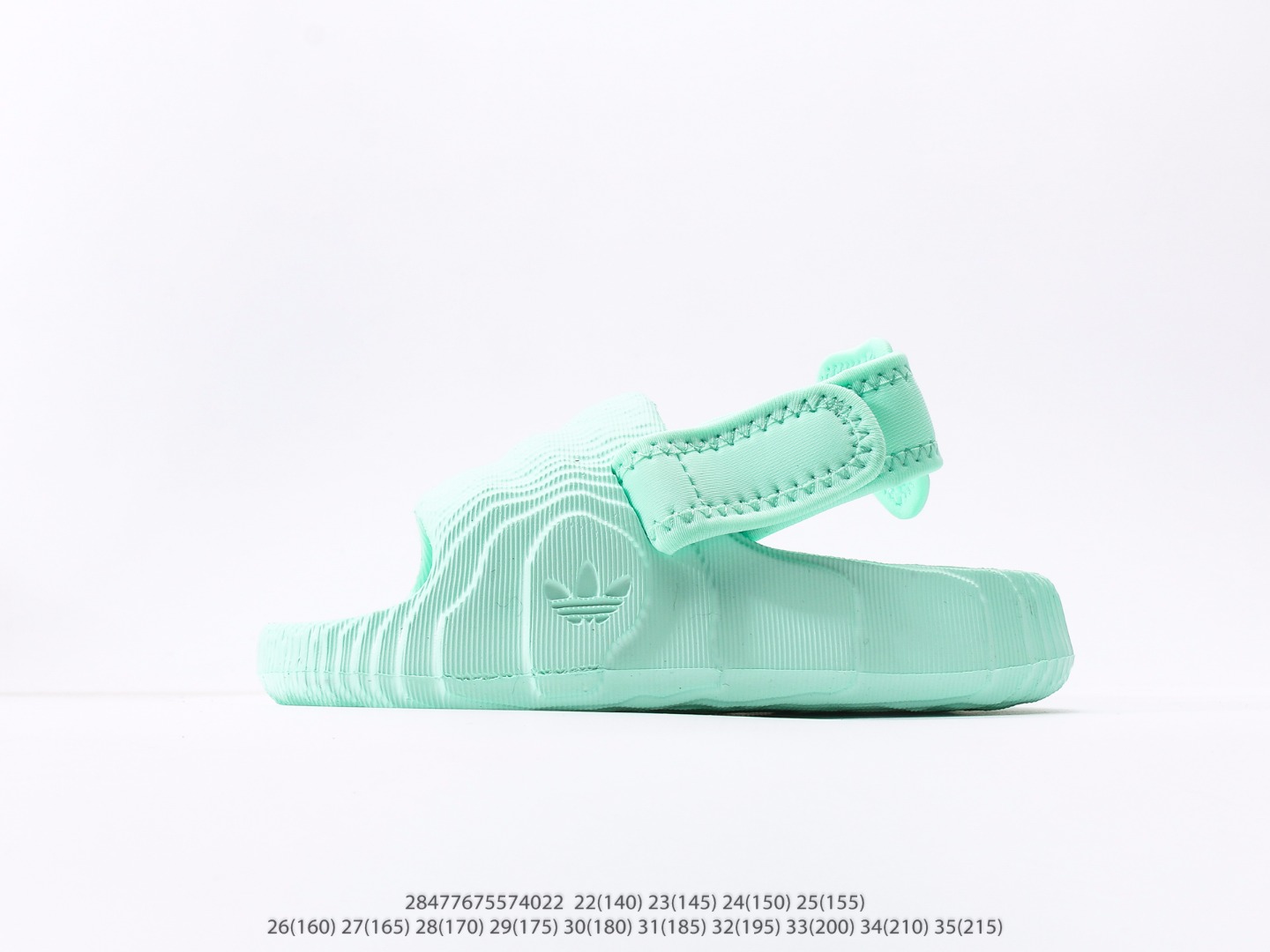 童鞋 阿迪达斯adidas露趾休闲运动鞋男女童百搭潮牌款凉鞋！夏天必入款！！注意：图下方显示为实际脚长，单位毫米[手工测量，可能存在5毫米左右的误差] #28477675574022-选品中心