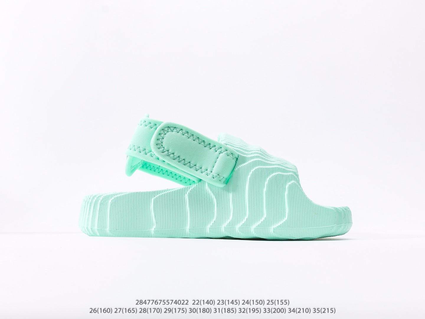 图片[2]-童鞋 阿迪达斯adidas露趾休闲运动鞋男女童百搭潮牌款凉鞋！夏天必入款！！注意：图下方显示为实际脚长，单位毫米[手工测量，可能存在5毫米左右的误差] #28477675574022-选品中心