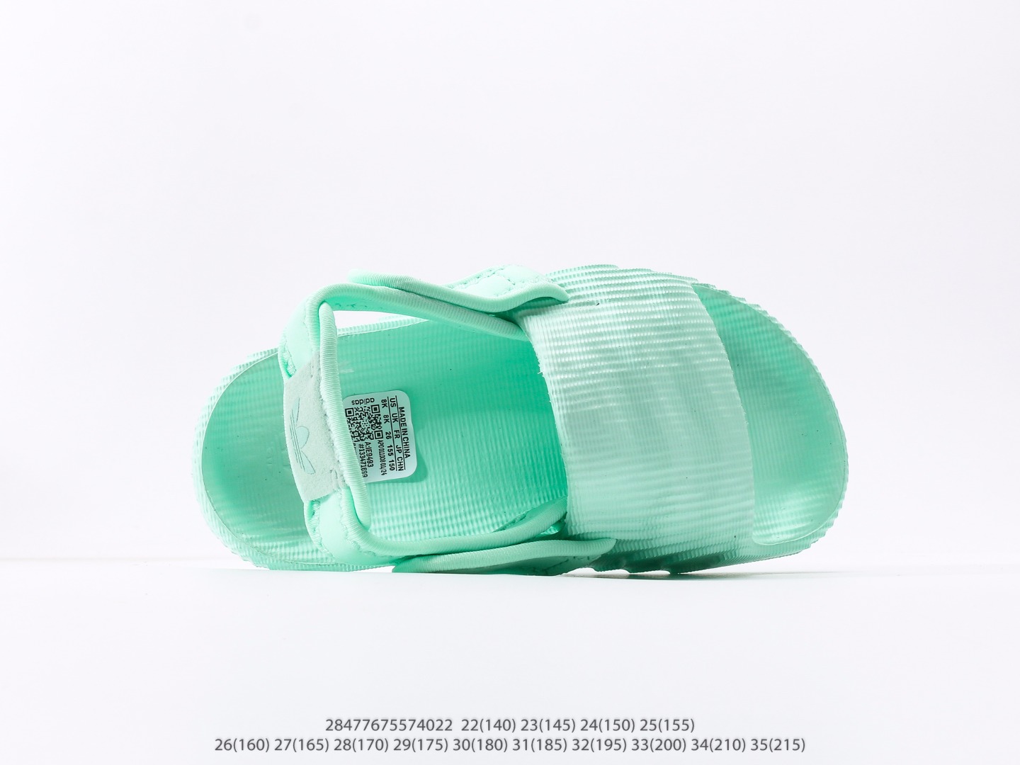 图片[3]-童鞋 阿迪达斯adidas露趾休闲运动鞋男女童百搭潮牌款凉鞋！夏天必入款！！注意：图下方显示为实际脚长，单位毫米[手工测量，可能存在5毫米左右的误差] #28477675574022-选品中心