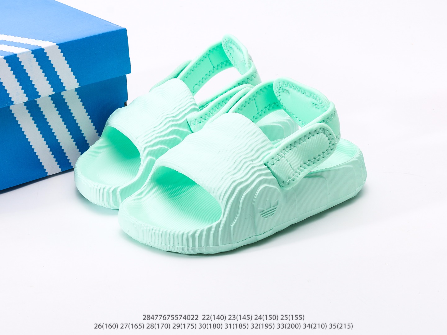 图片[9]-童鞋 阿迪达斯adidas露趾休闲运动鞋男女童百搭潮牌款凉鞋！夏天必入款！！注意：图下方显示为实际脚长，单位毫米[手工测量，可能存在5毫米左右的误差] #28477675574022-选品中心