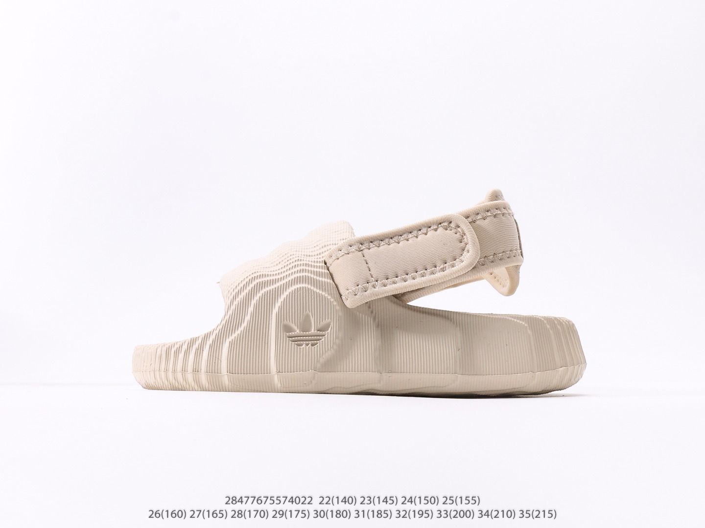 童鞋 阿迪达斯adidas露趾休闲运动鞋男女童百搭潮牌款凉鞋！夏天必入款！！注意：图下方显示为实际脚长，单位毫米[手工测量，可能存在5毫米左右的误差] #28477675574022-选品中心