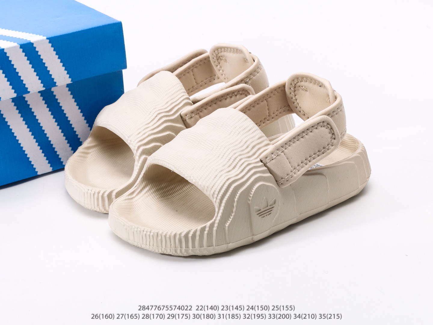 图片[9]-童鞋 阿迪达斯adidas露趾休闲运动鞋男女童百搭潮牌款凉鞋！夏天必入款！！注意：图下方显示为实际脚长，单位毫米[手工测量，可能存在5毫米左右的误差] #28477675574022-选品中心