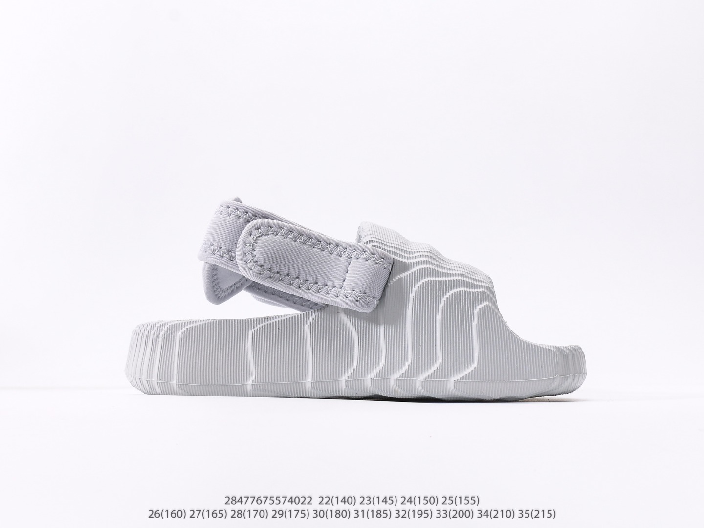 图片[2]-童鞋 阿迪达斯adidas露趾休闲运动鞋男女童百搭潮牌款凉鞋！夏天必入款！！注意：图下方显示为实际脚长，单位毫米[手工测量，可能存在5毫米左右的误差] #28477675574022-选品中心