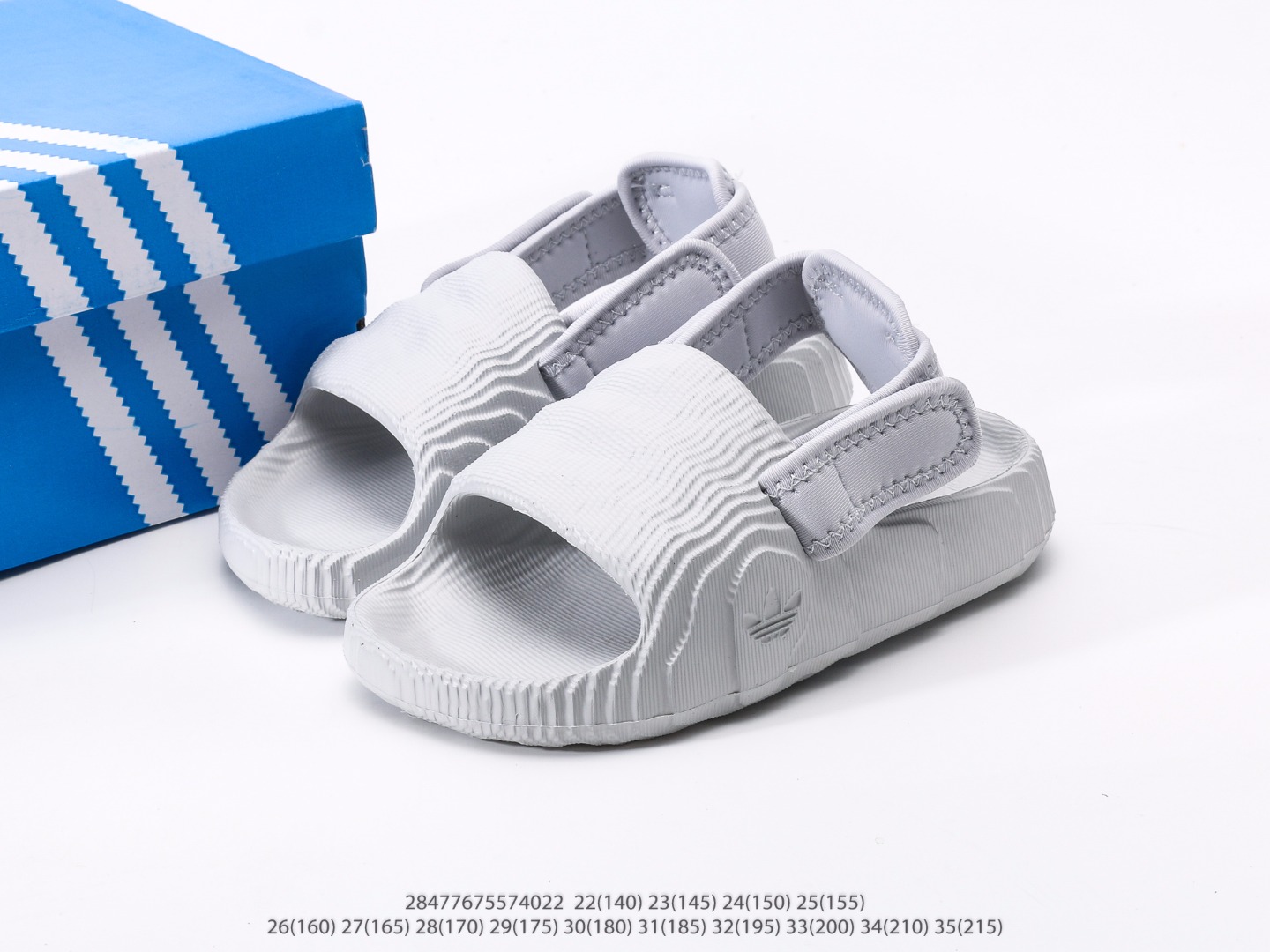 图片[9]-童鞋 阿迪达斯adidas露趾休闲运动鞋男女童百搭潮牌款凉鞋！夏天必入款！！注意：图下方显示为实际脚长，单位毫米[手工测量，可能存在5毫米左右的误差] #28477675574022-选品中心