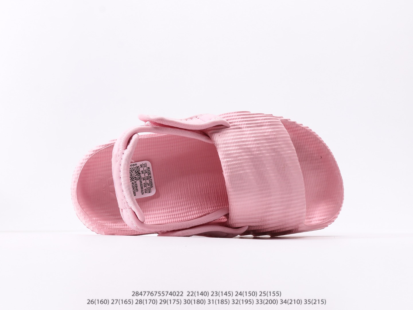 图片[3]-童鞋 阿迪达斯adidas露趾休闲运动鞋男女童百搭潮牌款凉鞋！夏天必入款！！注意：图下方显示为实际脚长，单位毫米[手工测量，可能存在5毫米左右的误差] #28477675574022-选品中心