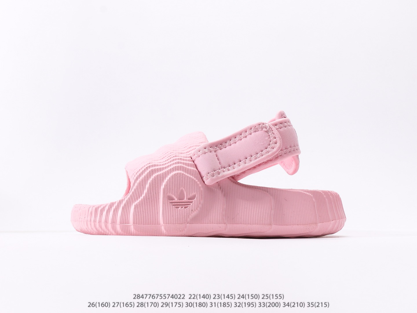 童鞋 阿迪达斯adidas露趾休闲运动鞋男女童百搭潮牌款凉鞋！夏天必入款！！注意：图下方显示为实际脚长，单位毫米[手工测量，可能存在5毫米左右的误差] #28477675574022-选品中心