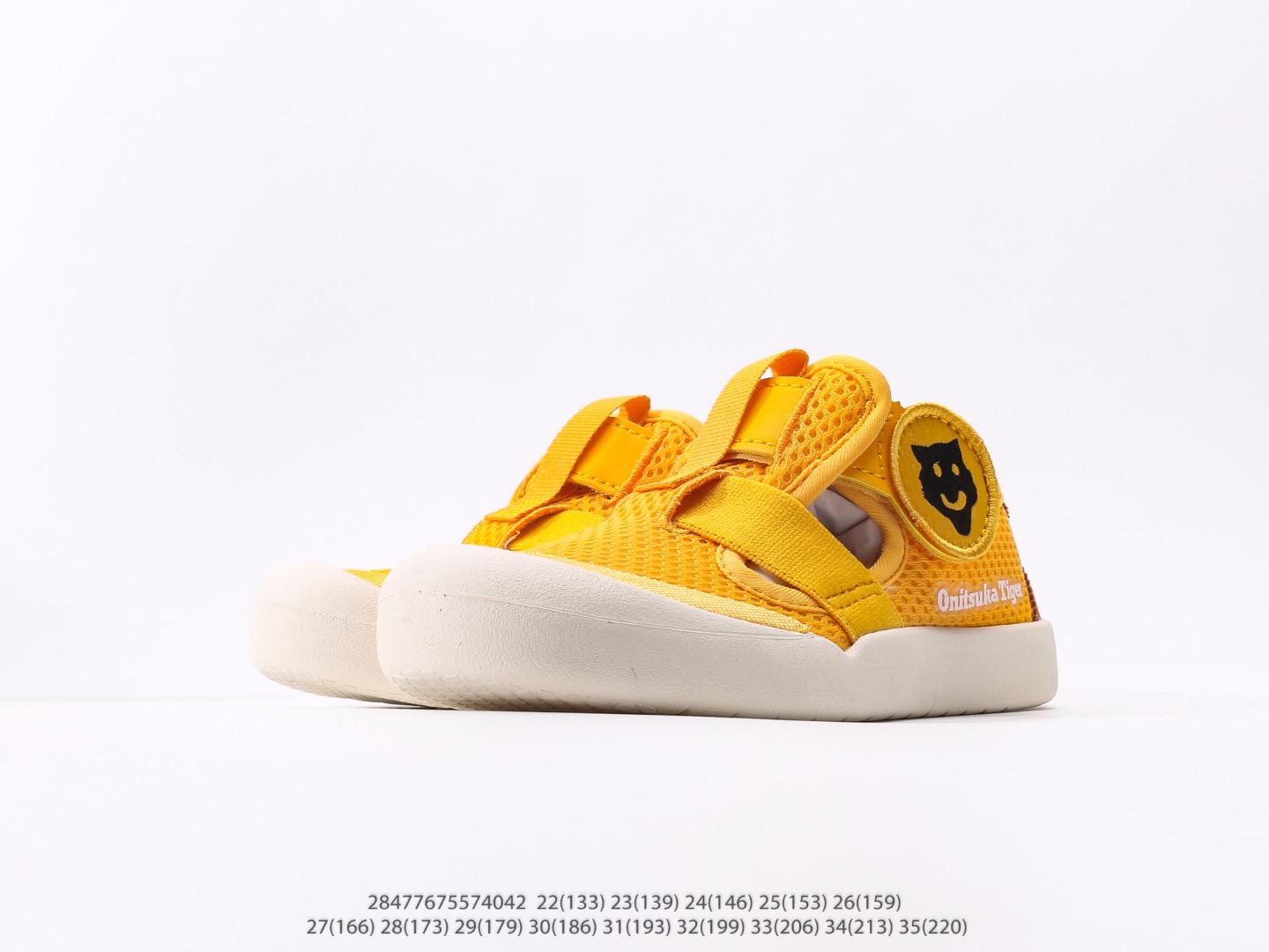 图片[5]-童鞋 鬼冢虎猪八皮单网侧贴童鞋 今年的真的是太火了！这款鬼冢虎已卖爆！单网十分透气，鞋底也非常柔软，走路再多也不累脚！夏天必入款！！注意：图下方显示为实际脚长，单位毫米[手工测量，可能存在5毫米左右的误差] #28477675574042-选品中心