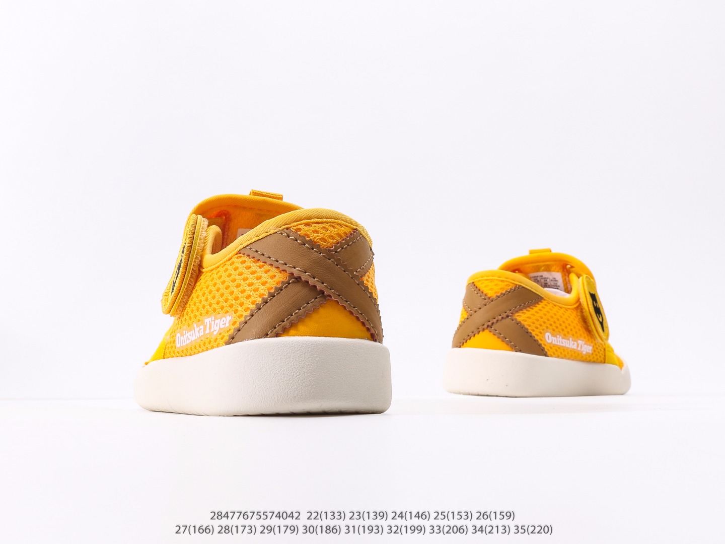 图片[6]-童鞋 鬼冢虎猪八皮单网侧贴童鞋 今年的真的是太火了！这款鬼冢虎已卖爆！单网十分透气，鞋底也非常柔软，走路再多也不累脚！夏天必入款！！注意：图下方显示为实际脚长，单位毫米[手工测量，可能存在5毫米左右的误差] #28477675574042-选品中心