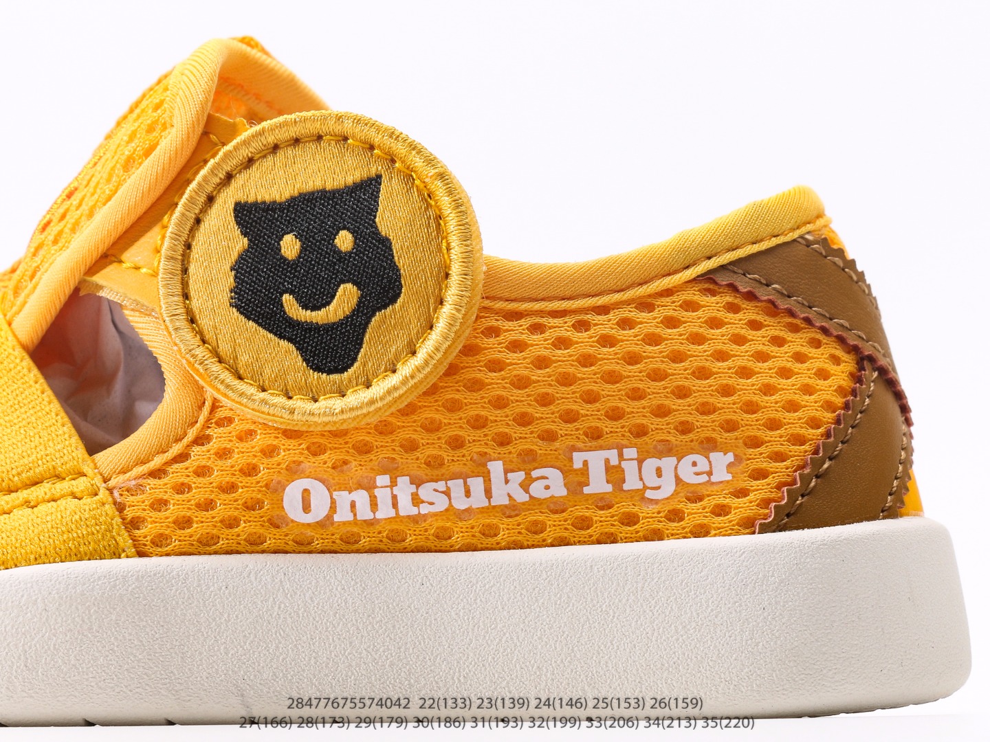 图片[7]-童鞋 鬼冢虎猪八皮单网侧贴童鞋 今年的真的是太火了！这款鬼冢虎已卖爆！单网十分透气，鞋底也非常柔软，走路再多也不累脚！夏天必入款！！注意：图下方显示为实际脚长，单位毫米[手工测量，可能存在5毫米左右的误差] #28477675574042-选品中心