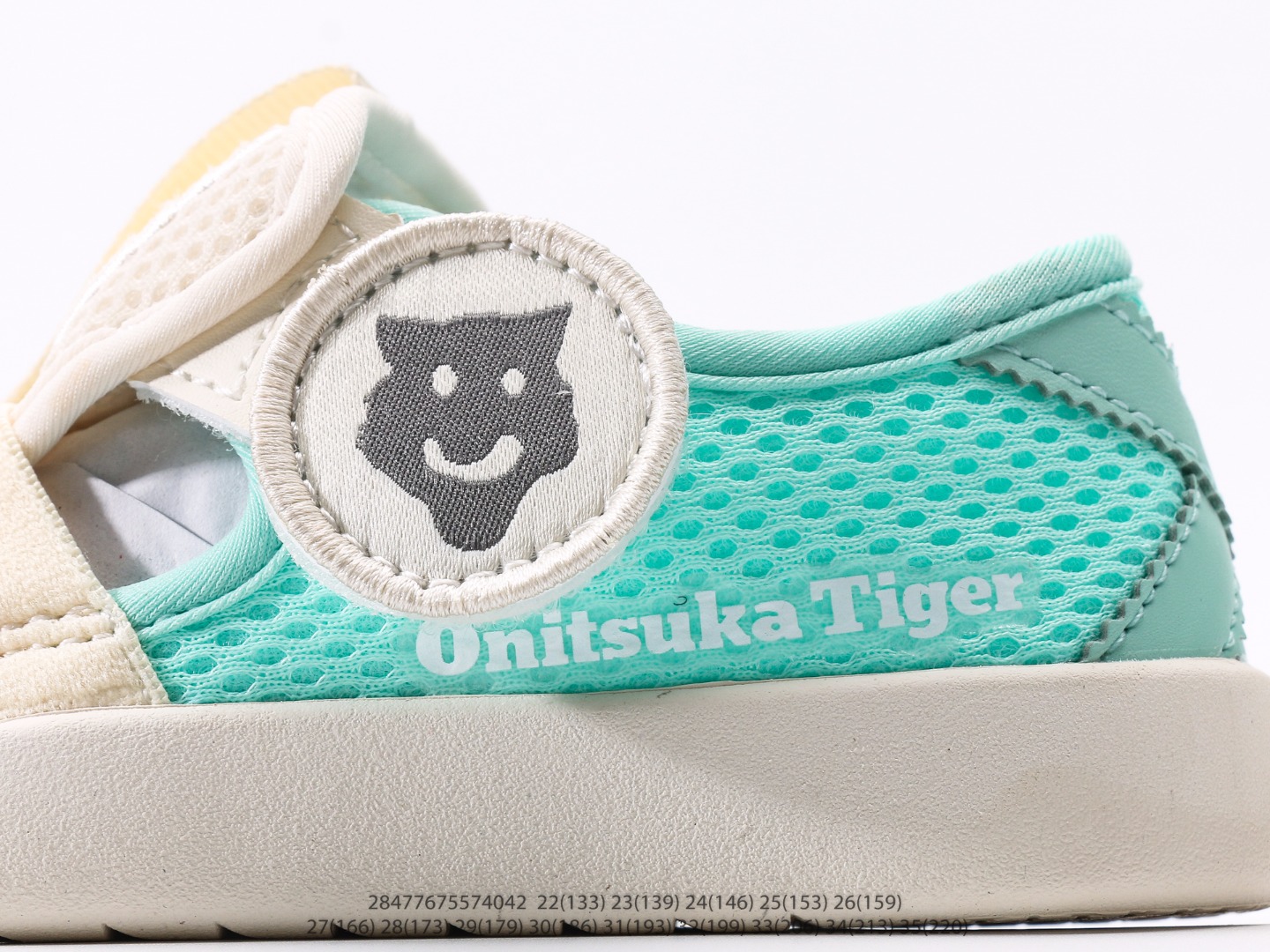 图片[7]-童鞋 鬼冢虎猪八皮单网侧贴童鞋 今年的真的是太火了！这款鬼冢虎已卖爆！单网十分透气，鞋底也非常柔软，走路再多也不累脚！夏天必入款！！注意：图下方显示为实际脚长，单位毫米[手工测量，可能存在5毫米左右的误差] #28477675574042-选品中心