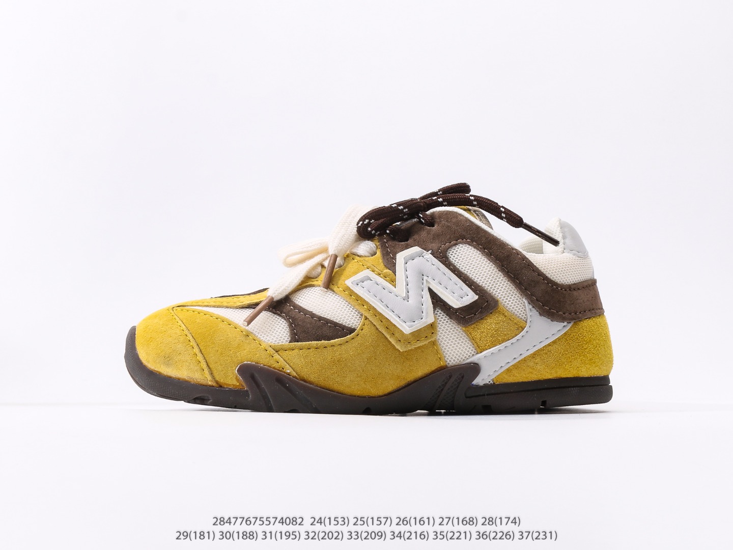 童鞋 新百伦New Balance 系列复古风休闲运动慢跑鞋注意：图下方显示为实际内长，单位厘米[手工测量，可能存在0.5厘米左右的误差]，建议净脚长加1厘米左右对应标注的鞋内长选购 #28477675574082-选品中心