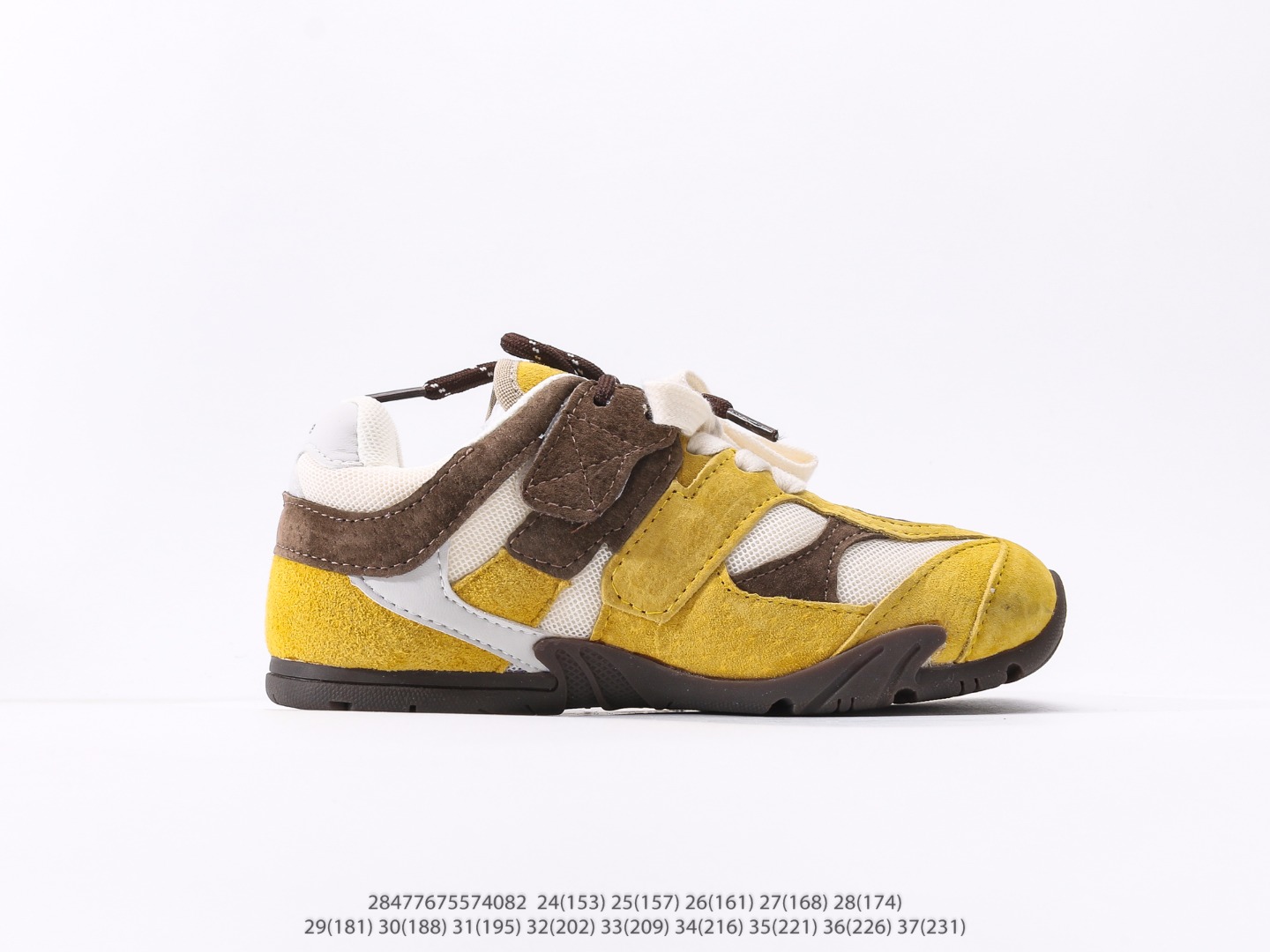 图片[2]-童鞋 新百伦New Balance 系列复古风休闲运动慢跑鞋注意：图下方显示为实际内长，单位厘米[手工测量，可能存在0.5厘米左右的误差]，建议净脚长加1厘米左右对应标注的鞋内长选购 #28477675574082-选品中心