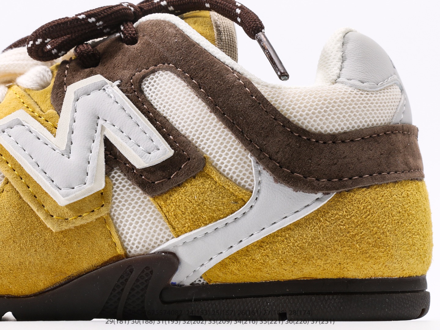 图片[7]-童鞋 新百伦New Balance 系列复古风休闲运动慢跑鞋注意：图下方显示为实际内长，单位厘米[手工测量，可能存在0.5厘米左右的误差]，建议净脚长加1厘米左右对应标注的鞋内长选购 #28477675574082-选品中心