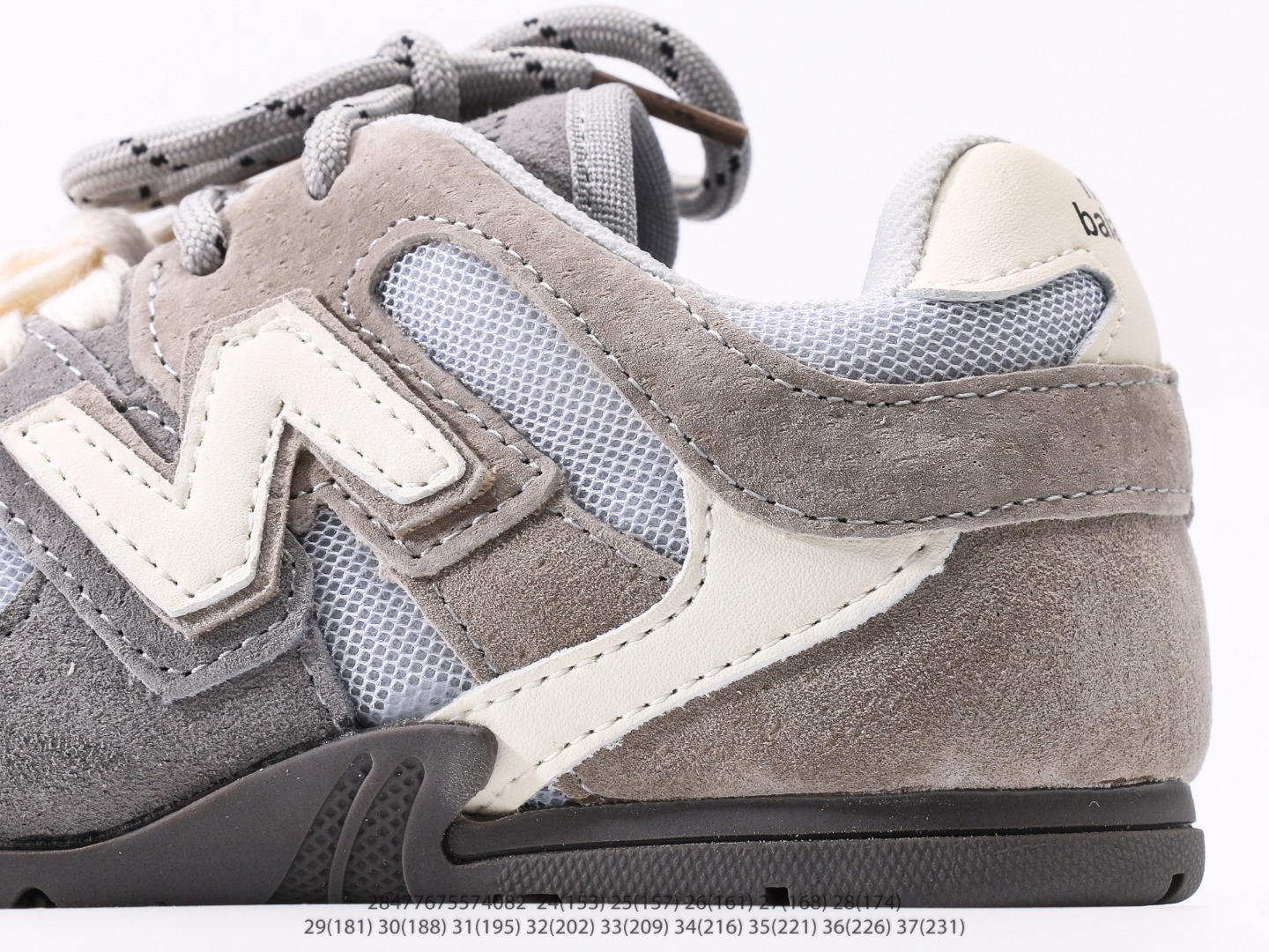 图片[7]-童鞋 新百伦New Balance 系列复古风休闲运动慢跑鞋注意：图下方显示为实际内长，单位厘米[手工测量，可能存在0.5厘米左右的误差]，建议净脚长加1厘米左右对应标注的鞋内长选购 #28477675574082-选品中心