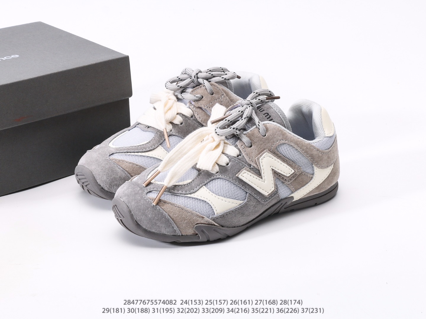 图片[9]-童鞋 新百伦New Balance 系列复古风休闲运动慢跑鞋注意：图下方显示为实际内长，单位厘米[手工测量，可能存在0.5厘米左右的误差]，建议净脚长加1厘米左右对应标注的鞋内长选购 #28477675574082-选品中心