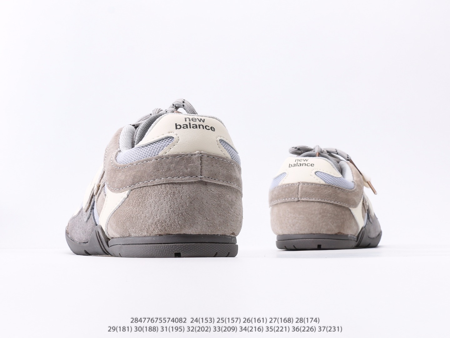 图片[6]-童鞋 新百伦New Balance 系列复古风休闲运动慢跑鞋注意：图下方显示为实际内长，单位厘米[手工测量，可能存在0.5厘米左右的误差]，建议净脚长加1厘米左右对应标注的鞋内长选购 #28477675574082-选品中心