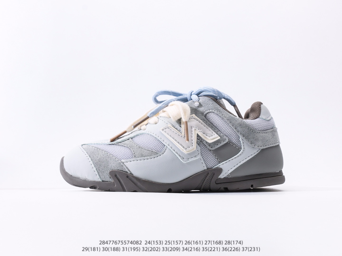 童鞋 新百伦New Balance 系列复古风休闲运动慢跑鞋注意：图下方显示为实际内长，单位厘米[手工测量，可能存在0.5厘米左右的误差]，建议净脚长加1厘米左右对应标注的鞋内长选购 #28477675574082-选品中心