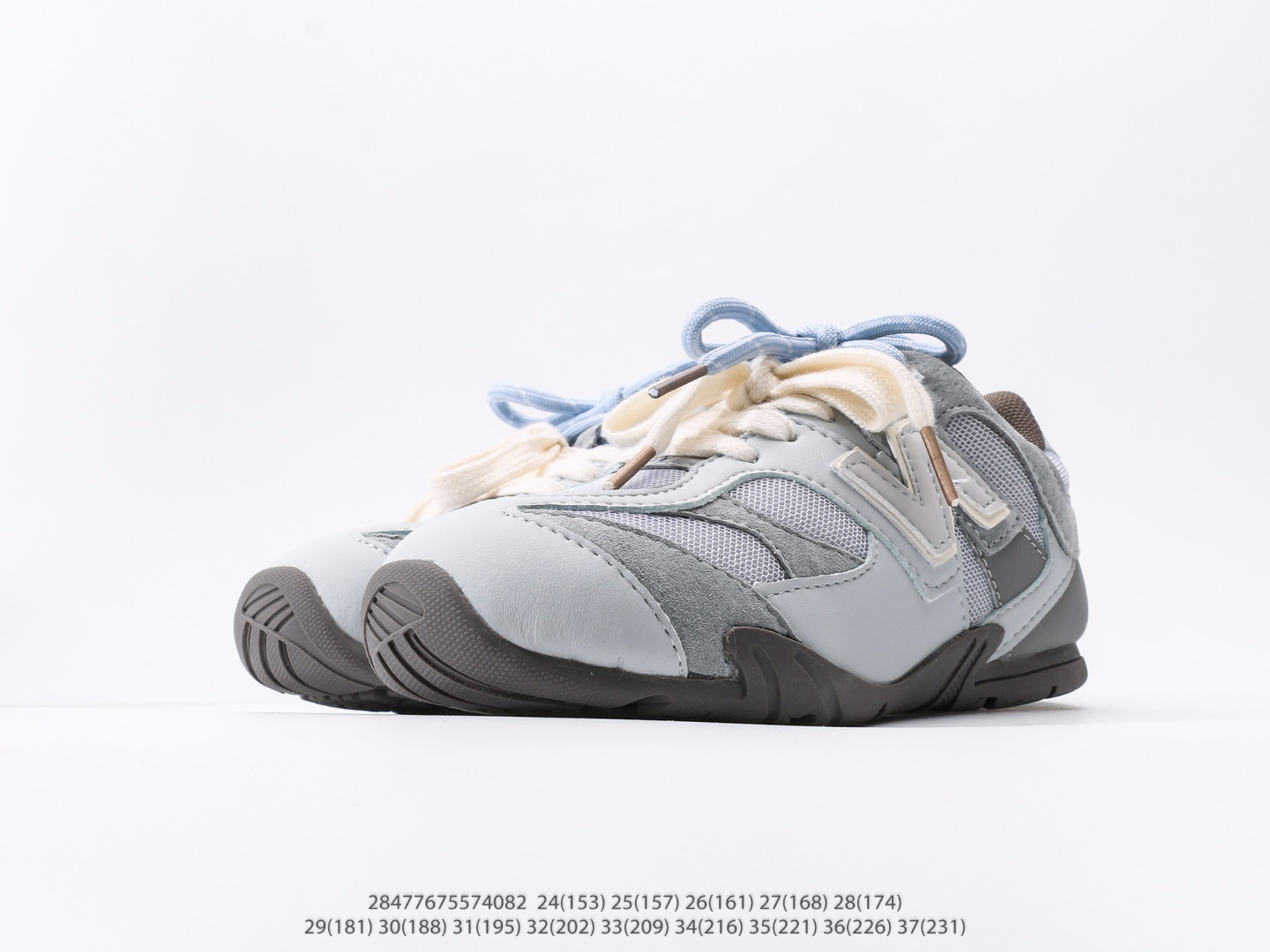 图片[5]-童鞋 新百伦New Balance 系列复古风休闲运动慢跑鞋注意：图下方显示为实际内长，单位厘米[手工测量，可能存在0.5厘米左右的误差]，建议净脚长加1厘米左右对应标注的鞋内长选购 #28477675574082-选品中心