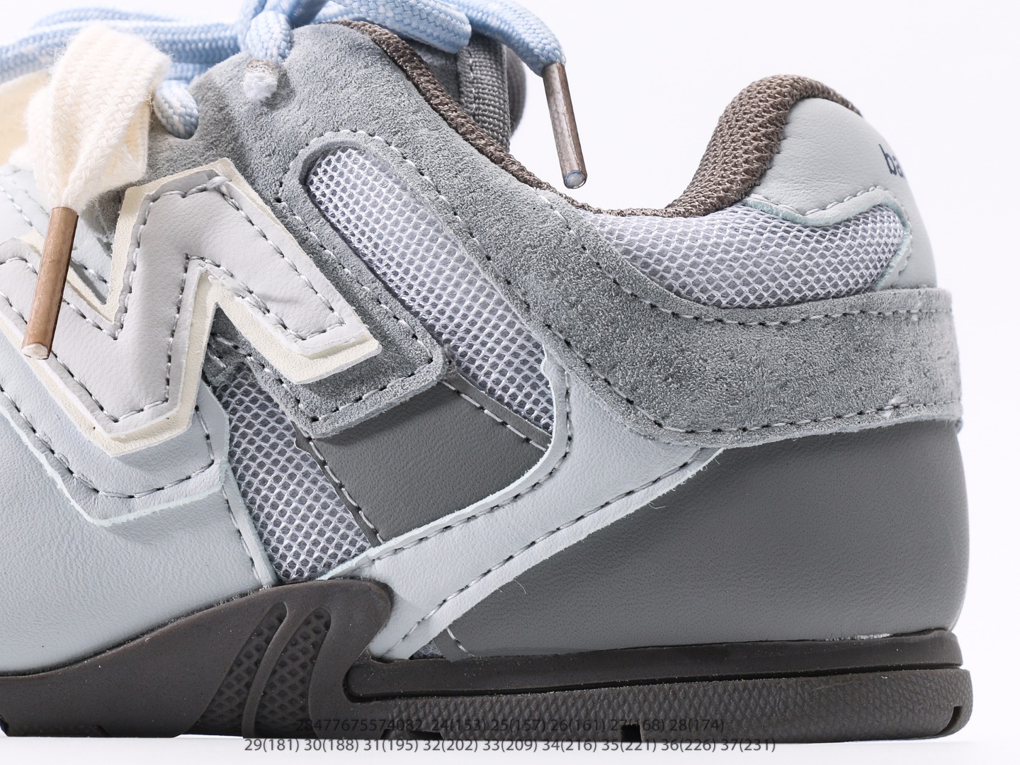 图片[7]-童鞋 新百伦New Balance 系列复古风休闲运动慢跑鞋注意：图下方显示为实际内长，单位厘米[手工测量，可能存在0.5厘米左右的误差]，建议净脚长加1厘米左右对应标注的鞋内长选购 #28477675574082-选品中心