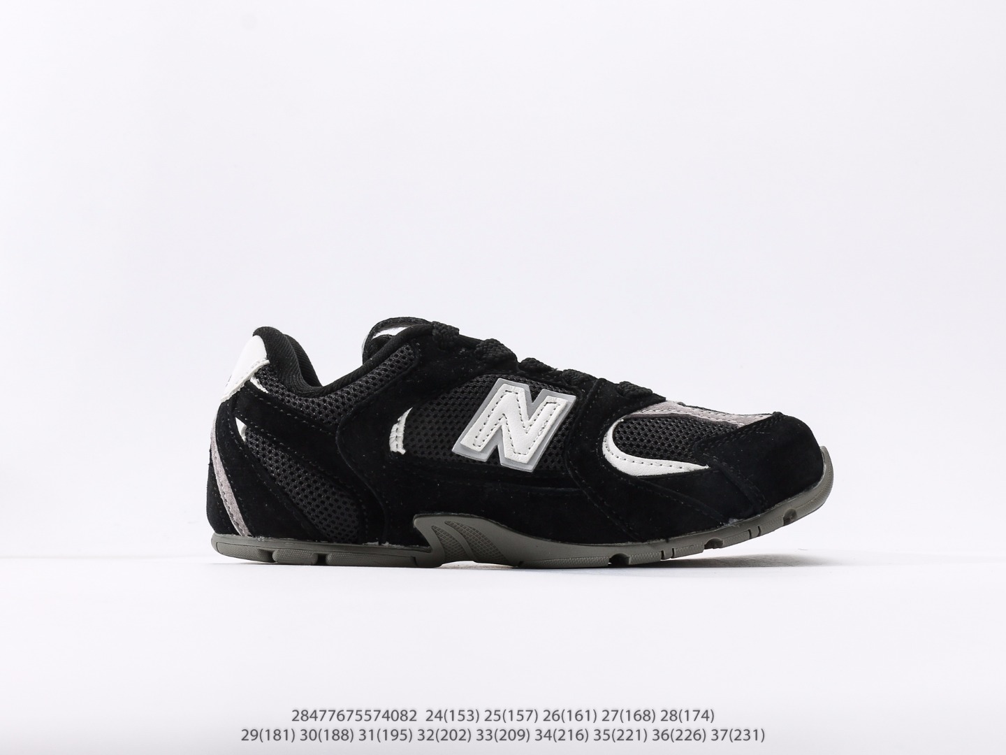 图片[2]-童鞋 新百伦New Balance 系列复古风休闲运动慢跑鞋注意：图下方显示为实际内长，单位厘米[手工测量，可能存在0.5厘米左右的误差]，建议净脚长加1厘米左右对应标注的鞋内长选购 #28477675574082-选品中心