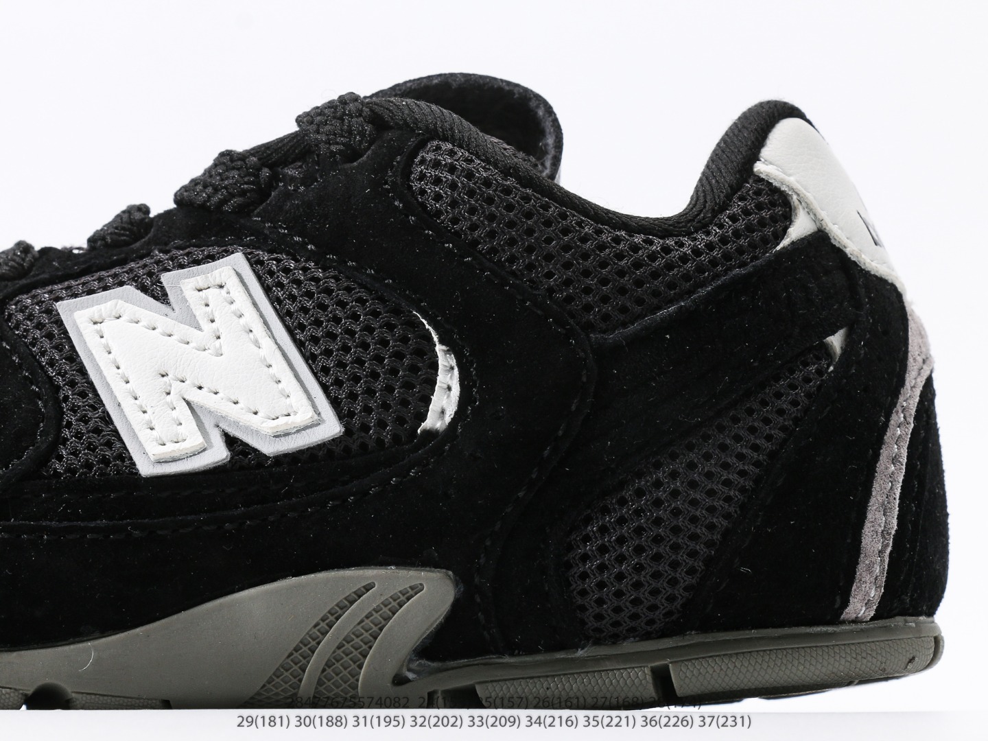 图片[7]-童鞋 新百伦New Balance 系列复古风休闲运动慢跑鞋注意：图下方显示为实际内长，单位厘米[手工测量，可能存在0.5厘米左右的误差]，建议净脚长加1厘米左右对应标注的鞋内长选购 #28477675574082-选品中心