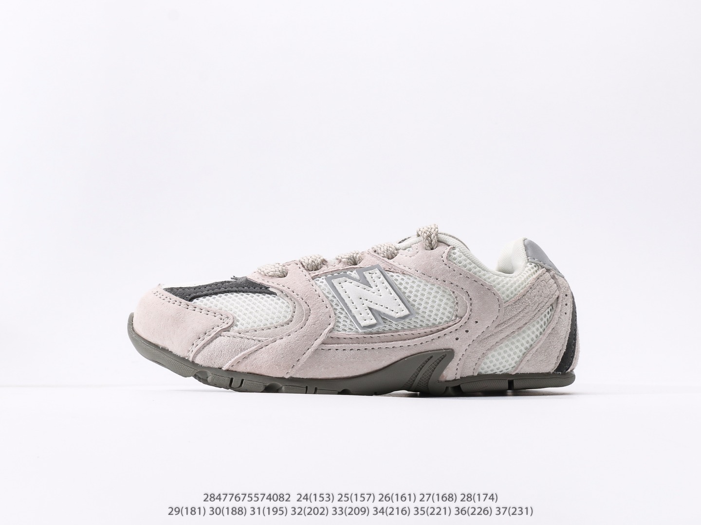 童鞋 新百伦New Balance 系列复古风休闲运动慢跑鞋注意：图下方显示为实际内长，单位厘米[手工测量，可能存在0.5厘米左右的误差]，建议净脚长加1厘米左右对应标注的鞋内长选购 #28477675574082-选品中心