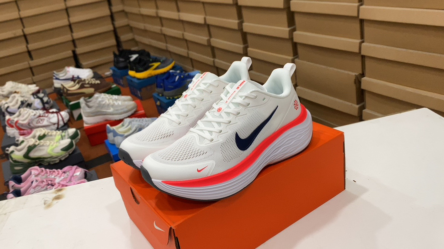 Nike Structure 26 White/Navy Running Shoes DX5810, Sizes 36-45