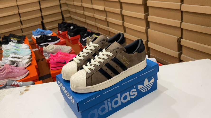 Adidas Originals Superstar Classic Casual Sneakers Low-Top Brown Shoes