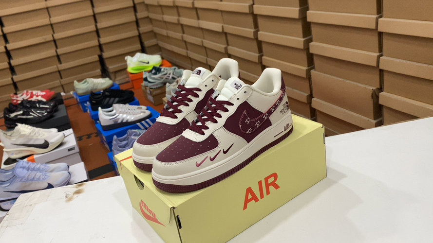 Nike Air Force 1 Low Burgundy Casual Sneakers - Stylish & Comfortable 1 Nike Air Force 1 Low Burgundy Casual Sneakers - Stylish & Comfortable
