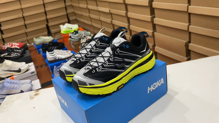 Hoka One One Bondi B3LS Low-Top Professional Off-Road Running Shoes