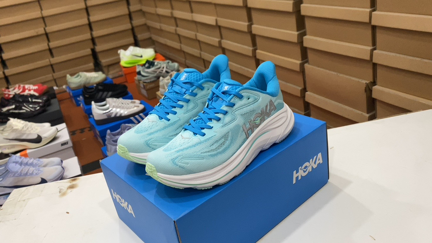 Hoka Bondi B 3LS أحذية رياضية للركض على الطرق الوعرة - أزرق