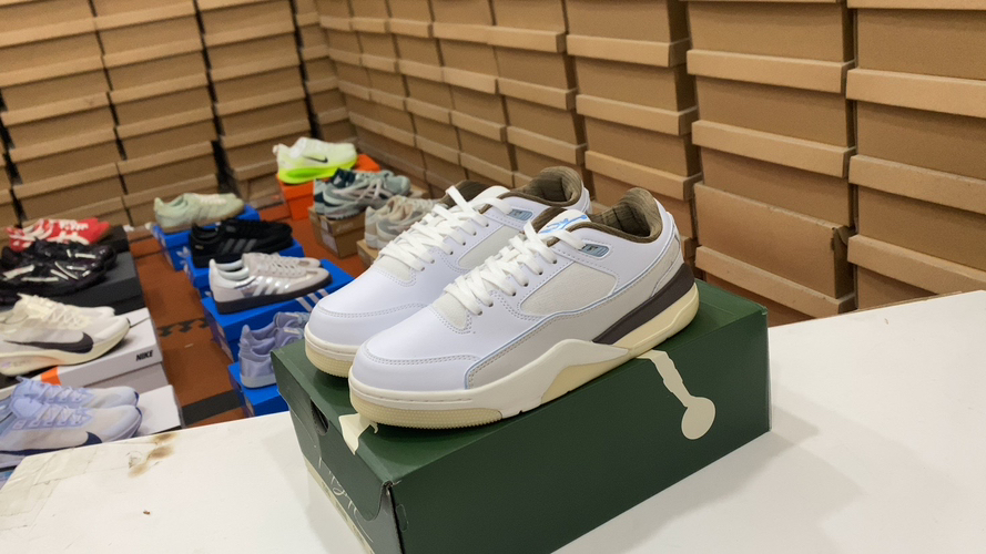حذاء رياضي Nike Air Jordan Flight Court Ate من الجلد المقاوم للانزلاق