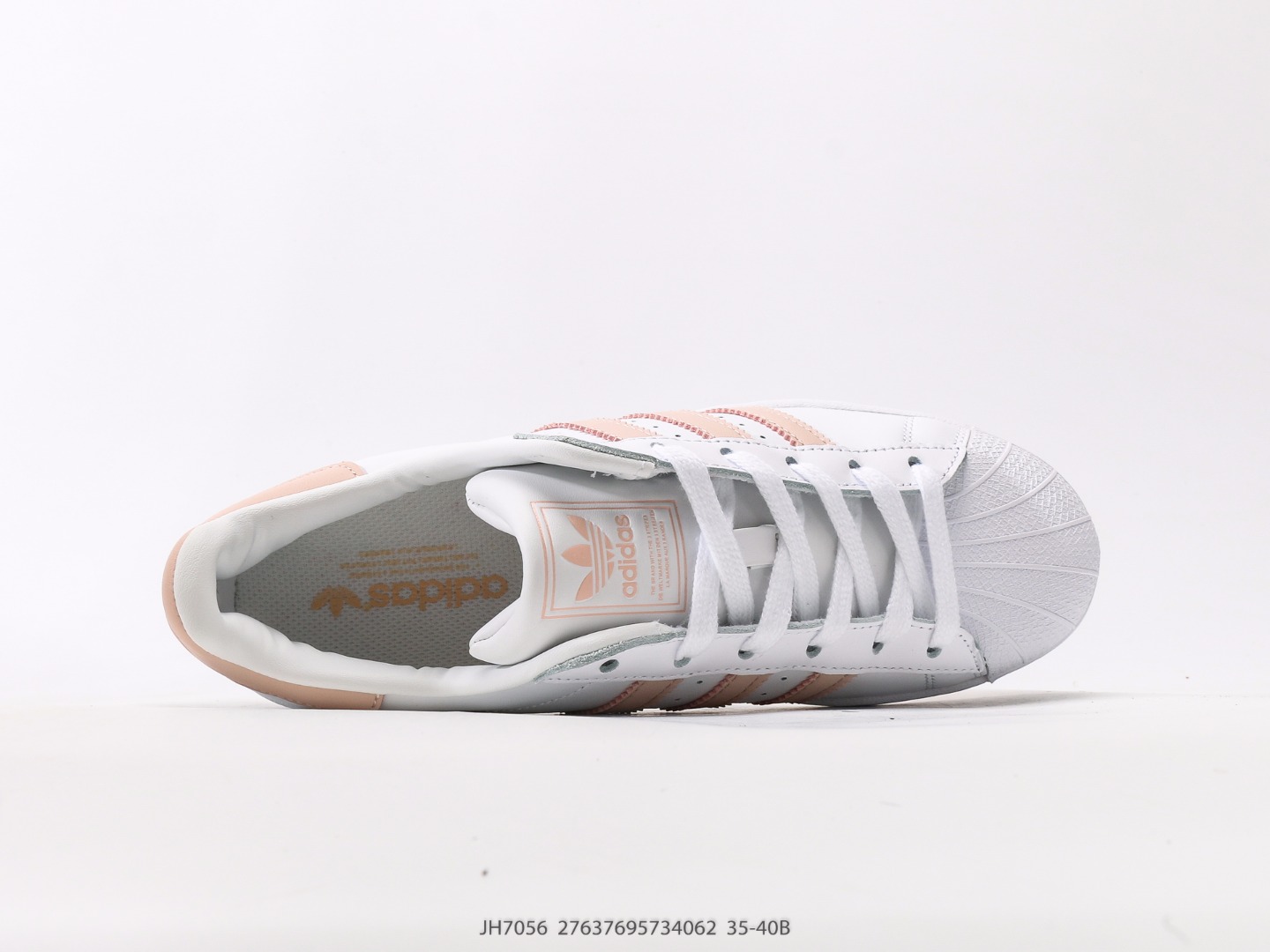 Adidas Originals Superstar Classic Casual Versatile Low-Top Sneakers White/Rose 4 o 1iuja2shcsnb5kthad1ji91s2k6c