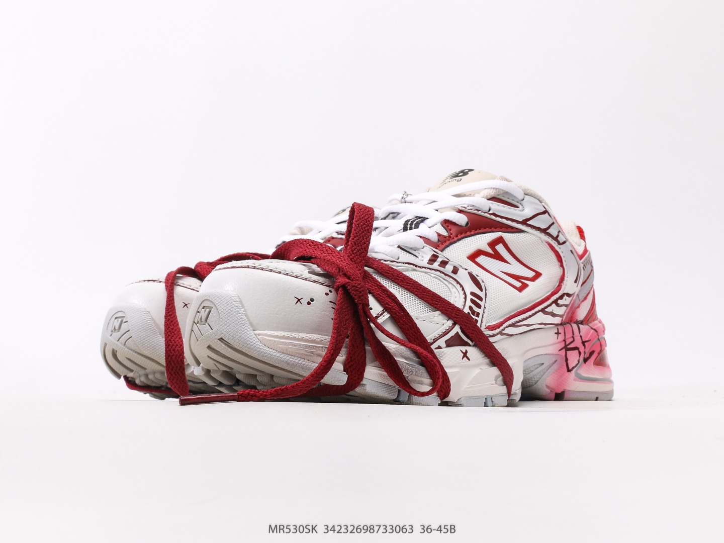 New Balance 530 Retro Running Shoes Breathable White Burgundy Sneakers 6 o 1iujbi09amcgt8q1ocg1eqb1gt34