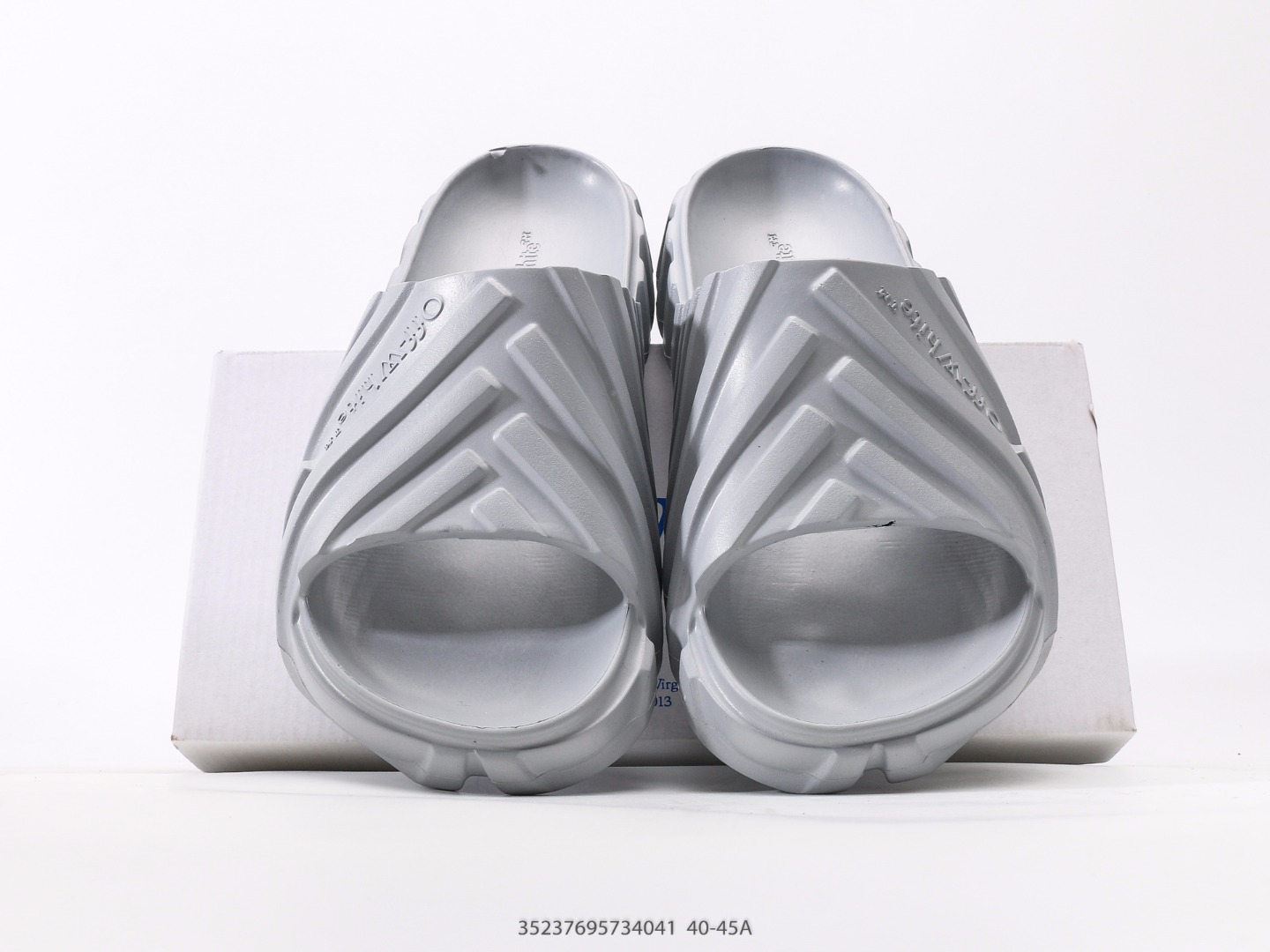 Off White Beige Rubber Logo Detailed Slide Sandals, Comfortable & Stylish 3 o 1iujc5f3rtvv1hhhk6tjvulol5u