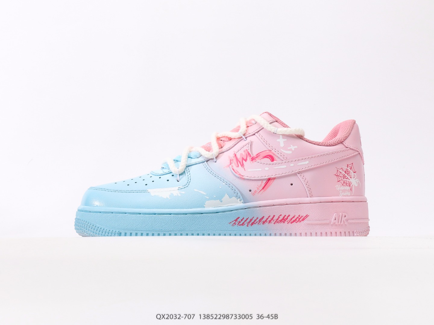 Nike Air Force 1 Low Pastel Custom Sneakers - Comfort & Style 2 o 1iulku20tk111ia86g11070j2131