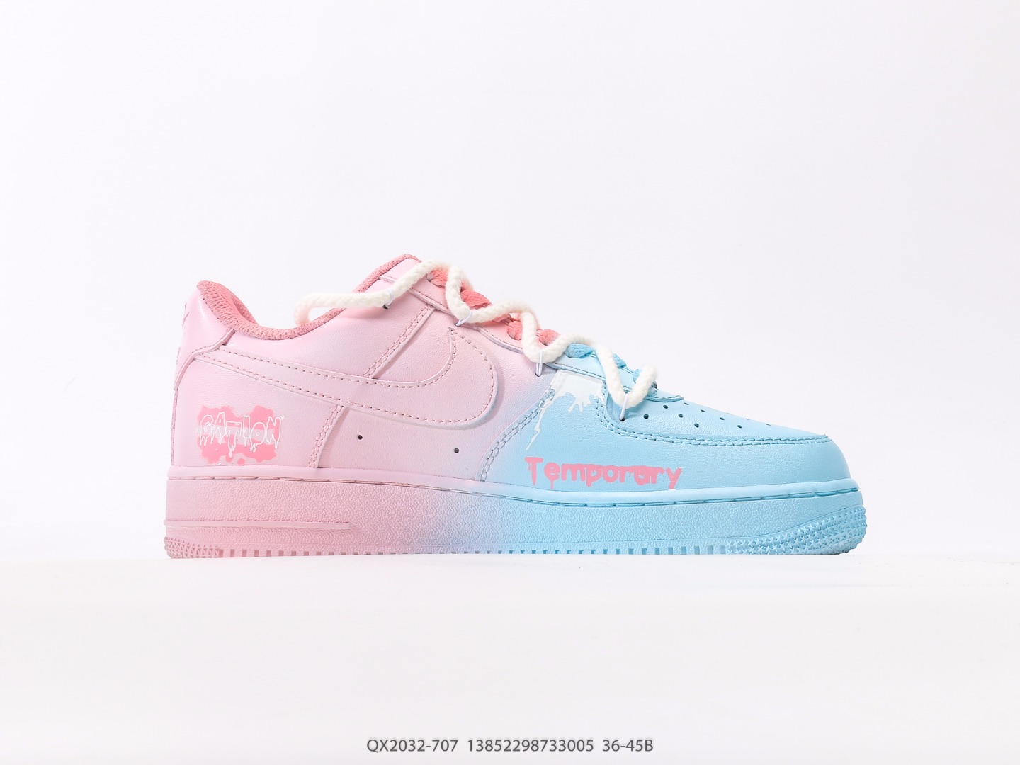 Nike Air Force 1 Low Pastel Custom Sneakers - Comfort & Style 3 o 1iulku20tkol1g5i1oos11gi19dp32