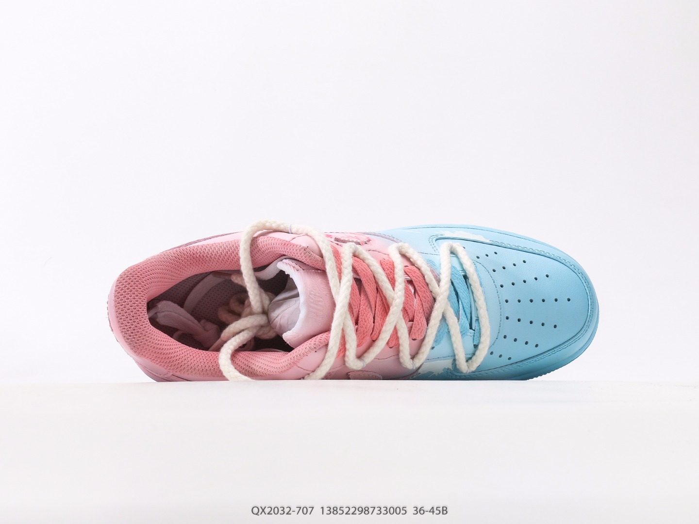 Nike Air Force 1 Low Pastel Custom Sneakers - Comfort & Style 4 o 1iulku20uit011e8110817fntsi33