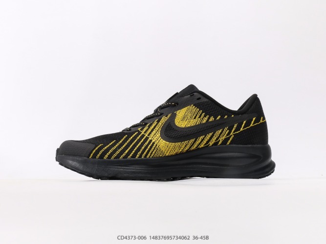 Nike ReactX Pegasus Trail 4 GTX Running Shoes - Black and Gold