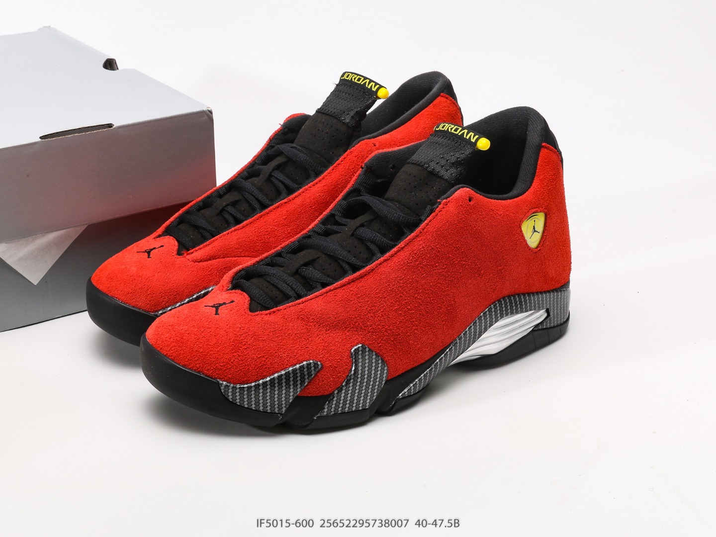 Air Jordan 14 Ferrari Red Suede Men's Basketball Shoes Size 36-47.5 10 o 1iulnif0115mekrdq6g40u13v071