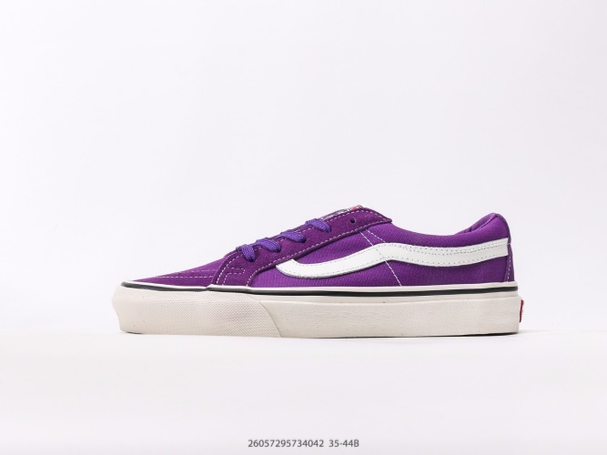 Vans Unisex Sk8-Low Casual Skate Shoes Purple/White Size 35-44 1 Vans Unisex Sk8-Low Casual Skate Shoes Purple/White Size 35-44