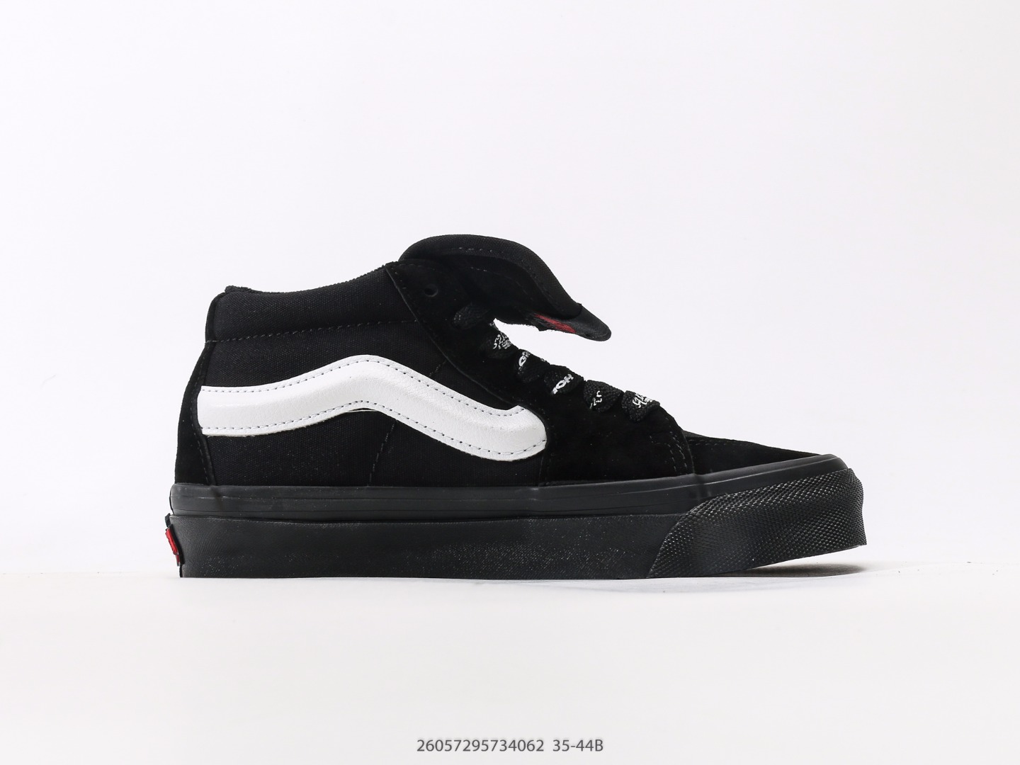 Vans Sk8-Mid Black/White Skate Shoes, Fashionable and Versatile for Everyday Style 3 o 1iuoibmmj1eo16gien1mohgi612