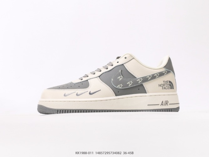 Nike Air Force 1 Low 'The North Face' Casual Sneakers - Versatile Style