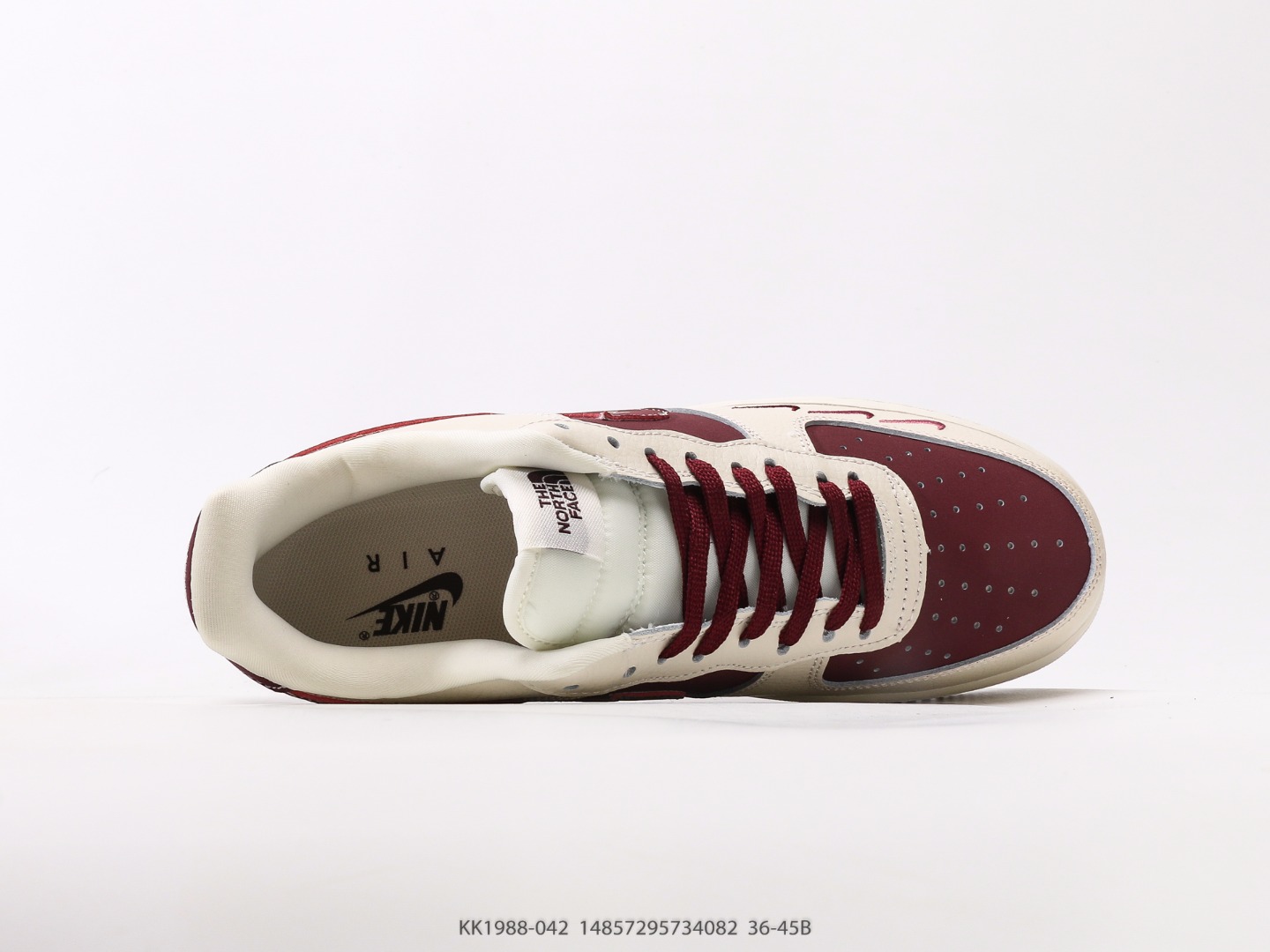 Nike Air Force 1 Low 'The North Face' Casual Sneakers 4 o 1iuoimcfv1dih8dv241cl41ahs33