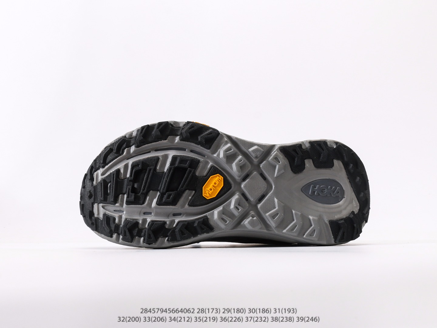 图片[4]-童鞋 霍卡 HOKA ONE ONE 大地飞越 Skyline Float X 系列 网面透气 防滑轻便厚底跑步鞋天际线X老爹鞋注意：图下方显示为实际脚长，单位毫米[手工测量，可能存在5毫米左右的误差] #28457945664062-选品中心