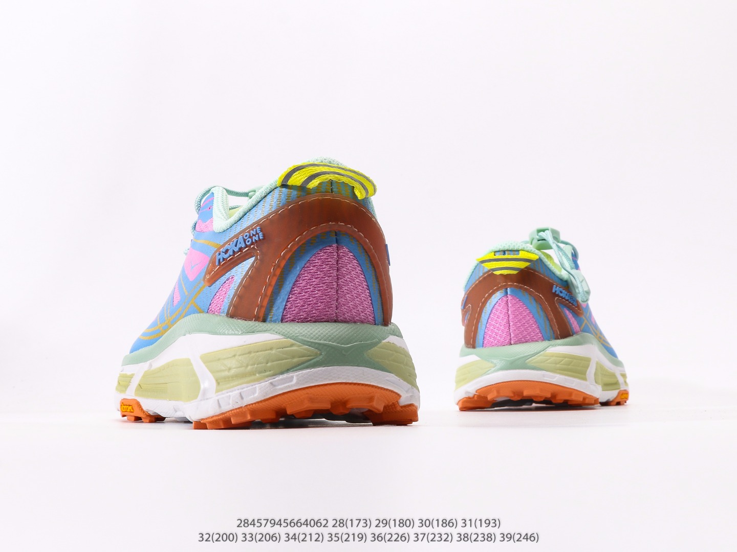 图片[6]-童鞋 霍卡 HOKA ONE ONE 大地飞越 Skyline Float X 系列 网面透气 防滑轻便厚底跑步鞋天际线X老爹鞋注意：图下方显示为实际脚长，单位毫米[手工测量，可能存在5毫米左右的误差] #28457945664062-选品中心